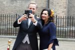 Den Haag 19 september 2023
Prinsjesdag 2023 . Aankomst van de ministers met partners en Staatsecretarissen met partners op het binnenhof. Hugo de Jonge met zijn vrouw