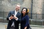 Den Haag 19 september 2023
Prinsjesdag 2023 . Aankomst van de ministers met partners en Staatsecretarissen met partners op het binnenhof. Hugo de Jonge met zijn vrouw