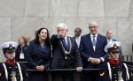 Den Haag 19 september 2023
Prinsjesdag 2023 . Burgemeester jan v Zanen met zij n Collegas Aboutaleb en Femke Halsema