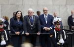 Den Haag 19 september 2023
Prinsjesdag 2023 . Burgemeester jan v Zanen met zij n Collegas Aboutaleb en Femke Halsema