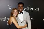 Amsterdam 11 september 2023
Premiere de Vuurlinie in Thuschinski Amsterdam .  Jasha Rudge en Susan Radder