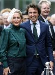 Den Haag 19 september 2023
Prinsjesdag 2023. Jesse Klaver met zijn vrouw