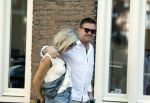 Amsterdam 8 september 2023
Johnny de Mol en zijn vrouw Anouk de Mol  op straat in Amsterdam zuid.