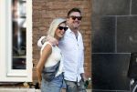 Amsterdam 8 september 2023
Johnny de Mol en zijn vrouw Anouk de Mol  op straat in Amsterdam zuid.