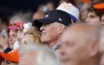 Zandvoort 27 augustus 2023
Grandprix F1 van Zandvoort gewonnen door Max Verstappen.
Jort Kelder met vriendin Noor Wagtendonk op de tribune