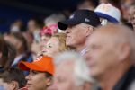 Zandvoort 27 augustus 2023
Grandprix F1 van Zandvoort gewonnen door Max Verstappen.
Jort Kelder met vriendin Noor Wagtendonk op de tribune