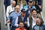 Zandvoort 27 augustus 2023
Grandprix F1 van Zandvoort gewonnen door Max Verstappen.
Jort Kelder met vriendin Noor Wagtendonk op de tribune