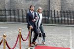 Den Haag 19 september 2023
Prinsjesdag 2023 . Aankomst van de ministers met partners en Staatsecretarissen met partners op het binnenhof. Kajsa Ollongren met zoon