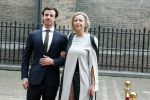 Den Haag 19 september 2023
Prinsjesdag 2023 . Aankomst van de ministers met partners en Staatsecretarissen met partners op het binnenhof. Kajsa Ollongren met zoon