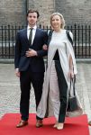 Den Haag 19 september 2023
Prinsjesdag 2023 . Aankomst van de ministers met partners en Staatsecretarissen met partners op het binnenhof. Kajsa Ollongren met zoon