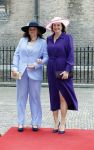 Den Haag 19 september 2023
Prinsjesdag 2023 . Aankomst van de ministers met partners en Staatsecretarissen met partners op het binnenhof. Karien van Gennip met dochter
