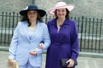 Den Haag 19 september 2023
Prinsjesdag 2023 . Aankomst van de ministers met partners en Staatsecretarissen met partners op het binnenhof. Karien van Gennip met dochter