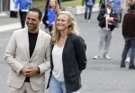 Hilversum 29 augustus 2023
Presentatie nieuwe tv seizoen NPO bij studio 21 op het mediapark.
Khalid Kasem en Sophie Hilbrand