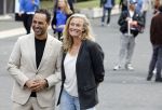 Hilversum 29 augustus 2023
Presentatie nieuwe tv seizoen NPO bij studio 21 op het mediapark.
Khalid Kasem en Sophie Hilbrand