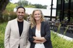 Hilversum 29 augustus 2023
Presentatie nieuwe tv seizoen NPO bij studio 21 op het mediapark.
Khalid Kasem en Sophie Hilbrand
