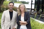 Hilversum 29 augustus 2023
Presentatie nieuwe tv seizoen NPO bij studio 21 op het mediapark.
Khalid Kasem en Sophie Hilbrand