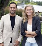 Hilversum 29 augustus 2023
Presentatie nieuwe tv seizoen NPO bij studio 21 op het mediapark.
Khalid Kasem en Sophie Hilbrand