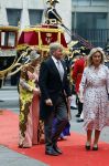 Den Haag 19 september 2023
Prinsjesdag 2023. Aanwezig namens de koninklijke familie , Koning Willem Alexander Koningin Maxima Prinses Amalia Prinses Alexia Prins Constantijn en Prinses laurentien.