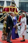 Den Haag 19 september 2023
Prinsjesdag 2023. Aanwezig namens de koninklijke familie , Koning Willem Alexander Koningin Maxima Prinses Amalia Prinses Alexia Prins Constantijn en Prinses laurentien.