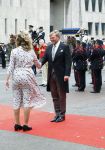 Den Haag 19 september 2023
Prinsjesdag 2023. Aanwezig namens de koninklijke familie , Koning Willem Alexander Koningin Maxima Prinses Amalia Prinses Alexia Prins Constantijn en Prinses laurentien.