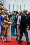 Den Haag 19 september 2023
Prinsjesdag 2023. Aanwezig namens de koninklijke familie , Koning Willem Alexander Koningin Maxima Prinses Amalia Prinses Alexia Prins Constantijn en Prinses laurentien.