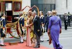 Den Haag 19 september 2023
Prinsjesdag 2023. Aanwezig namens de koninklijke familie , Koning Willem Alexander Koningin Maxima Prinses Amalia Prinses Alexia Prins Constantijn en Prinses laurentien.