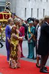 Den Haag 19 september 2023
Prinsjesdag 2023. Aanwezig namens de koninklijke familie , Koning Willem Alexander Koningin Maxima Prinses Amalia Prinses Alexia Prins Constantijn en Prinses laurentien.