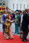Den Haag 19 september 2023
Prinsjesdag 2023. Aanwezig namens de koninklijke familie , Koning Willem Alexander Koningin Maxima Prinses Amalia Prinses Alexia Prins Constantijn en Prinses laurentien.