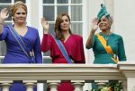 Den Haag 19 september 2023
Prinsjesdag 2023. Aanwezig namens de koninklijke familie , Koning Willem Alexander Koningin Maxima Prinses Amalia Prinses Alexia Prins Constantijn en Prinses laurentien.
