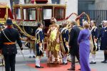 Den Haag 19 september 2023
Prinsjesdag 2023. Aanwezig namens de koninklijke familie , Koning Willem Alexander Koningin Maxima Prinses Amalia Prinses Alexia Prins Constantijn en Prinses laurentien.