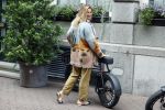 Amsterdam 1 september 2023
Modeshow in Hotel l Europe tijdens Amsterdam fashion week. Lieke v lexmond kwam met haar Fat bike