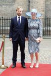 Den Haag 19 september 2023
Prinsjesdag 2023 . Aankomst van de ministers met partners en Staatsecretarissen met partners op het binnenhof. Liesje Schreinemacher zwanger kwam met haar man