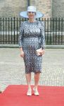 Den Haag 19 september 2023
Prinsjesdag 2023 . Aankomst van de ministers met partners en Staatsecretarissen met partners op het binnenhof. Liesje Schreinemacher zwanger kwam met haar man