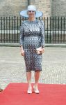 Den Haag 19 september 2023
Prinsjesdag 2023 . Aankomst van de ministers met partners en Staatsecretarissen met partners op het binnenhof. Liesje Schreinemacher zwanger kwam met haar man