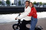 Amsterdam 31 augustus 2023
Lizzy v d Ligt en Yuki op een fatbike.