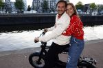 Amsterdam 31 augustus 2023
Lizzy v d Ligt en Yuki op een fatbike.