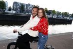Amsterdam 31 augustus 2023
Lizzy v d Ligt en Yuki op een fatbike.