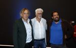 Hilversum 29 augustus 2023
Presentatie nieuwe tv seizoen NPO bij studio 21 op het mediapark.
Marcel v Roosmalen Gijs Groenteman en Jan Slagter