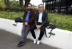 Hilversum 29 augustus 2023
Presentatie nieuwe tv seizoen NPO bij studio 21 op het mediapark.Marcel v Roosmalen en Gijs Groenteman