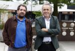 Hilversum 29 augustus 2023
Presentatie nieuwe tv seizoen NPO bij studio 21 op het mediapark.Marcel v Roosmalen en Gijs Groenteman
