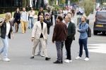 Hilversum 29 augustus 2023
Presentatie nieuwe tv seizoen NPO bij studio 21 op het mediapark.Marcel v Roosmalen en Gijs Groenteman