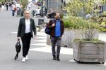 Hilversum 29 augustus 2023
Presentatie nieuwe tv seizoen NPO bij studio 21 op het mediapark.Marcel v Roosmalen en Gijs Groenteman