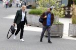 Hilversum 29 augustus 2023
Presentatie nieuwe tv seizoen NPO bij studio 21 op het mediapark.Marcel v Roosmalen en Gijs Groenteman