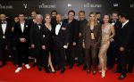Amsterdam 11 september 2023
Premiere de Vuurlinie in Thuschinski Amsterdam . Marco Kroon kwam met zijn vrouw . Marco met cast