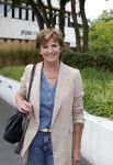 Hilversum 29 augustus 2023
Presentatie nieuwe tv seizoen NPO bij studio 21 op het mediapark. Martine v Os