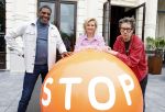 Amsterdam  1 september 2023
Aftrap van Stoptober bij VondelCS in het vondelpark.
Dit Jaar zijn Maxime Meiland Sergio Vyent en Herman Brusselmans de deelnemers .