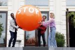 Amsterdam  1 september 2023
Aftrap van Stoptober bij VondelCS in het vondelpark.
Dit Jaar zijn Maxime Meiland Sergio Vyent en Herman Brusselmans de deelnemers .
