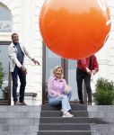 Amsterdam  1 september 2023
Aftrap van Stoptober bij VondelCS in het vondelpark.
Dit Jaar zijn Maxime Meiland Sergio Vyent en Herman Brusselmans de deelnemers .