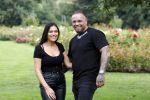 Den Haag 25 augustus 2023
Michael v d Plas met zijn nieuwe vriendin Charlene Bakker