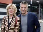 Hilversum 29 augustus 2023
Presentatie nieuwe tv seizoen NPO bij studio 21 op het mediapark. 
Mieke v d Weij